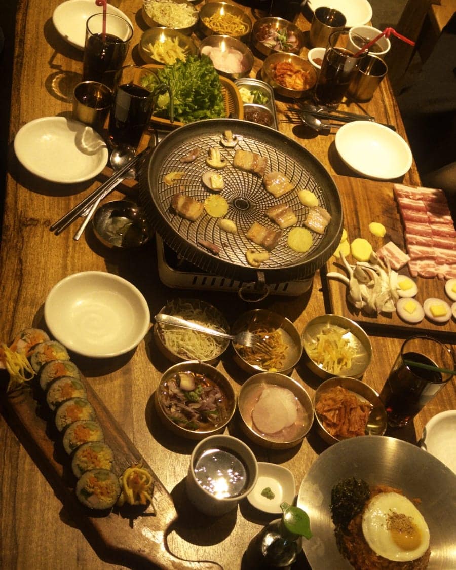 음식점 템플릿 미리보기