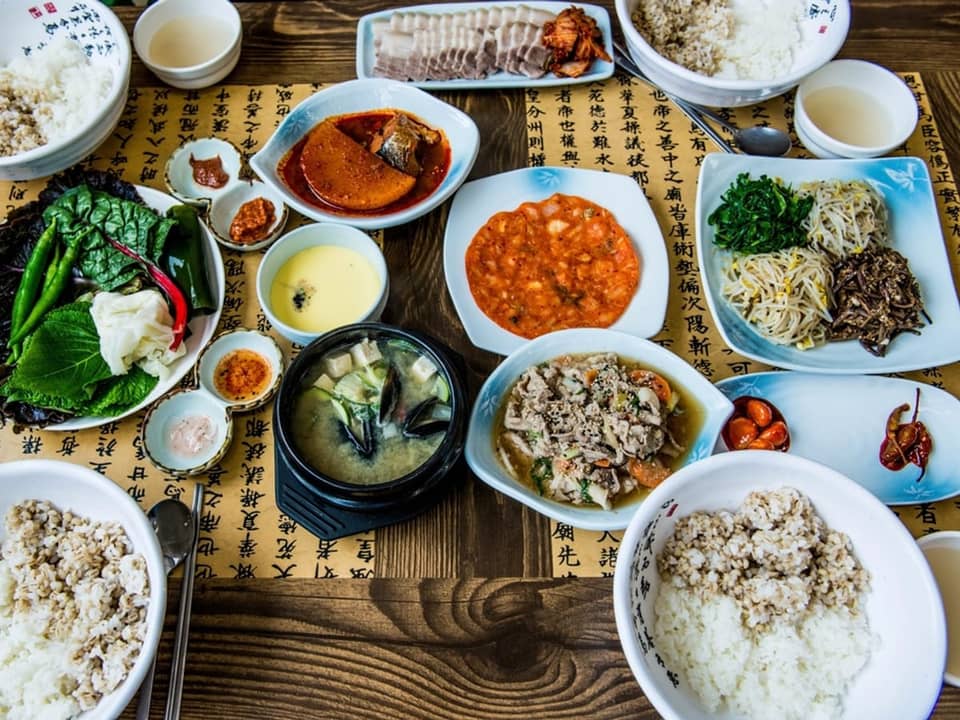 제철 나물 모둠